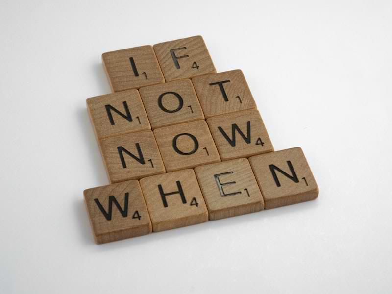 "se non adesso, quando", agire ora per cambiare mindest e crescere